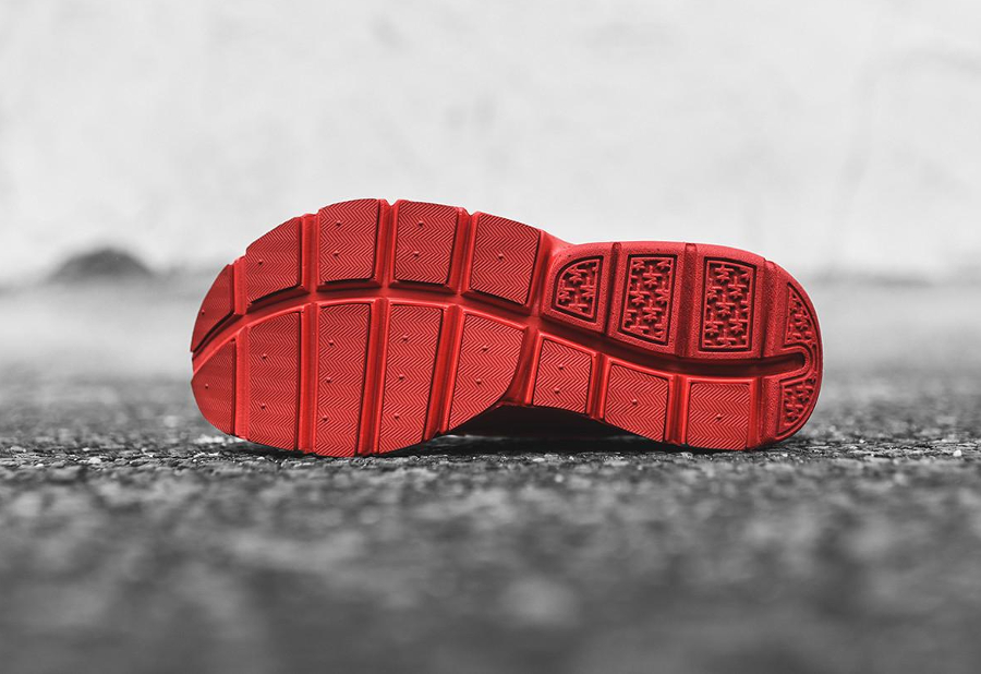 Chaussure Nike Sock Dart Triple Red (Rouge) (2)