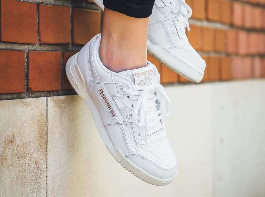 reebok workout plus homme blanche