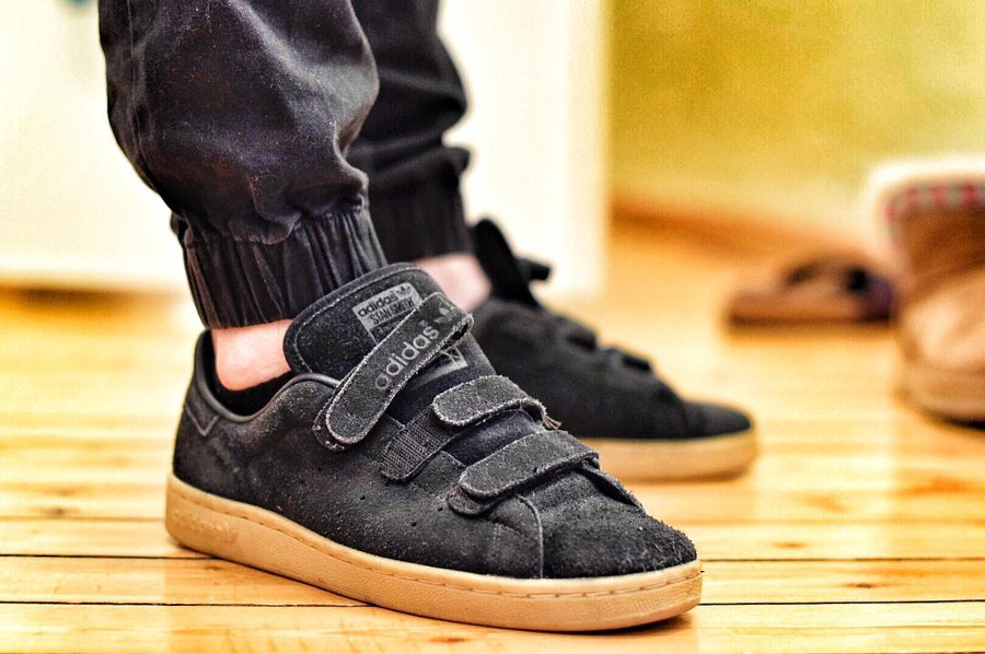 Adidas Stan Smith CF Stratch Suede - @sneakersvsmylife