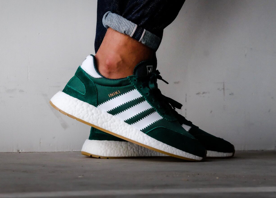 adidas iniki femme vert sapin