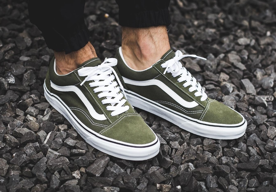 Vans Old Skool Verte 'Winter Moss' : où 