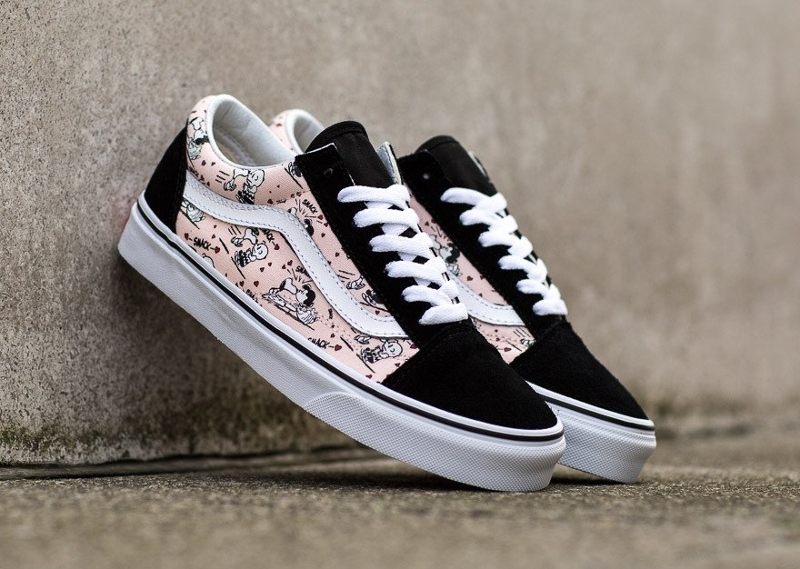 vans x peanuts old skool smack