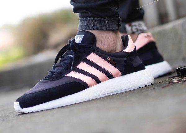 adidas iniki noir et rose