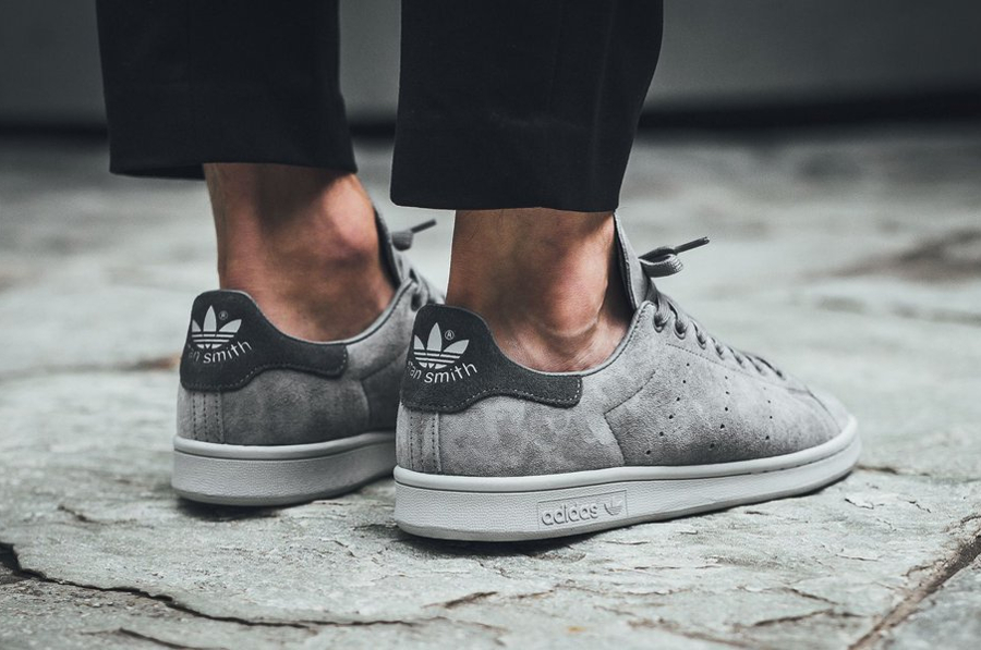 stan smith grey suede