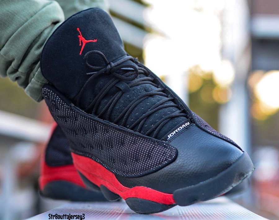 jordan 13 noir et rouge