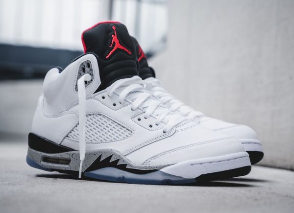 air jordan 5 blanche