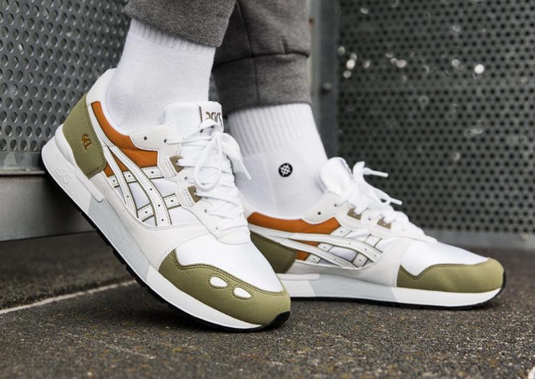 Chaussure Asics Gel Lyte OG White Aloe (blanche et verte) (1)