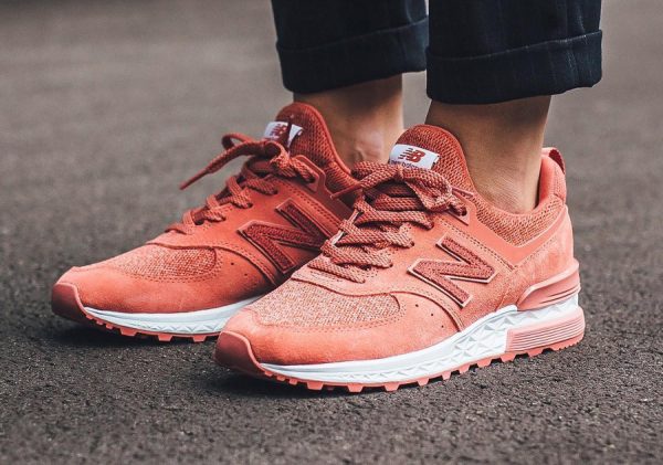 new balance rose orange