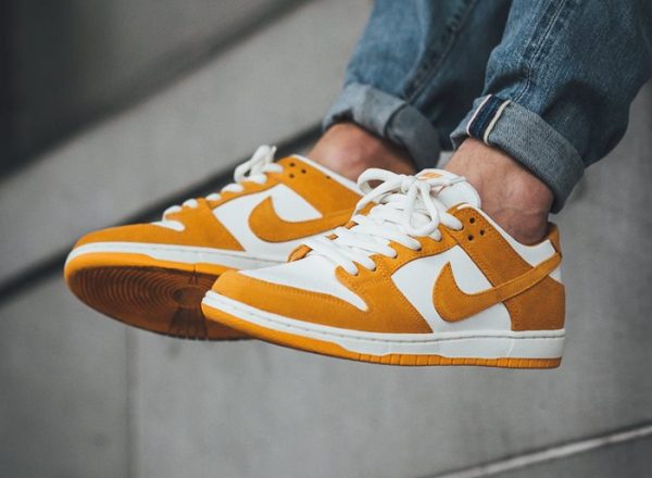 Chaussure Nike Dunk Low Pro SB Curry Circuit Orange (1)