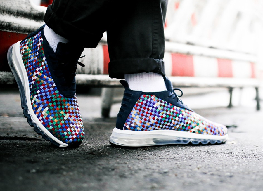 Chaussure NikeLab Air Max Woven Boot SE Rainbow Multicolor (3)