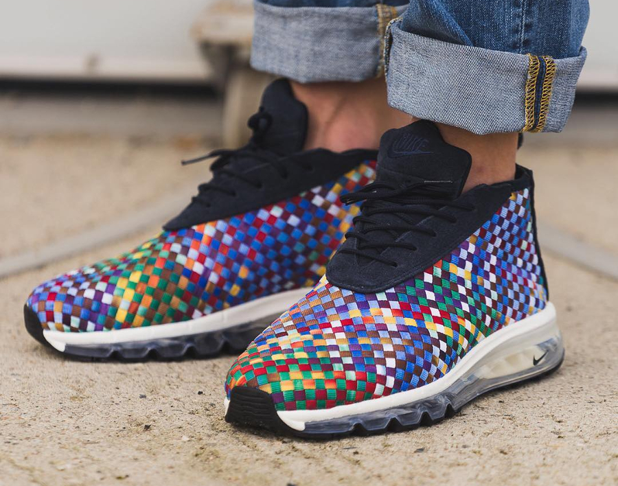 nike air max woven boot multicolor