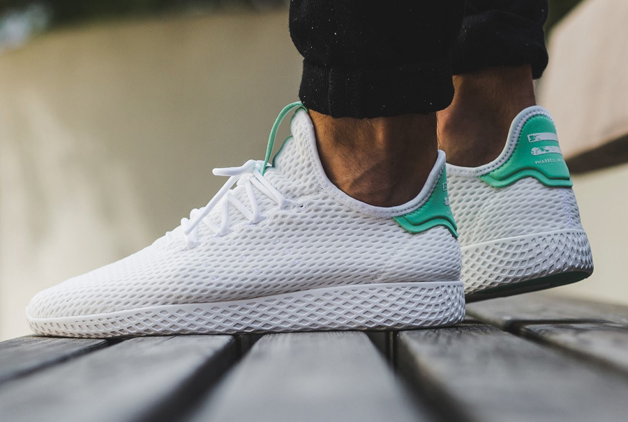 adidas pharrell williams blanche et verte