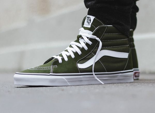 chaussure vans homme verte