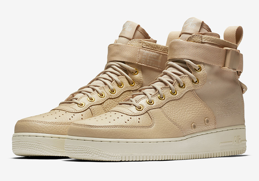 nike air force 1 mid mushroom