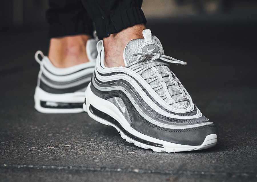 Nike Air Max 97 Wolf Grey Og Premium Daim Gris Notre Avis