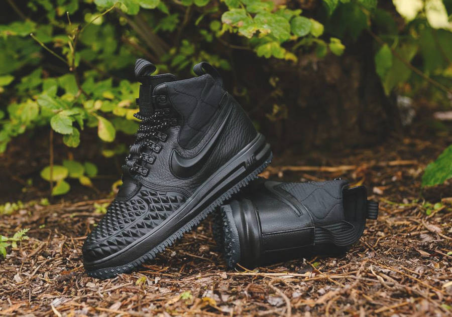 Avis Chaussure Nike Lunar Air Force 1 '17 Duckboot AF1 Noire Triple Black