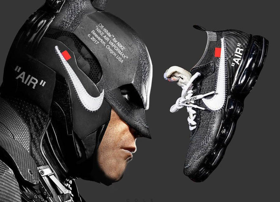 Batman x Nike Air Vapormax Of White couv