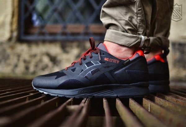 Chaussure Asics Gel Lyte V NS Gore Tex GT-X Noire Black Red