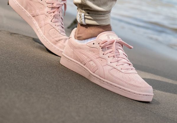 Chaussure Asics Onitsuka Tiger GSM Suede Rose Evening Sand