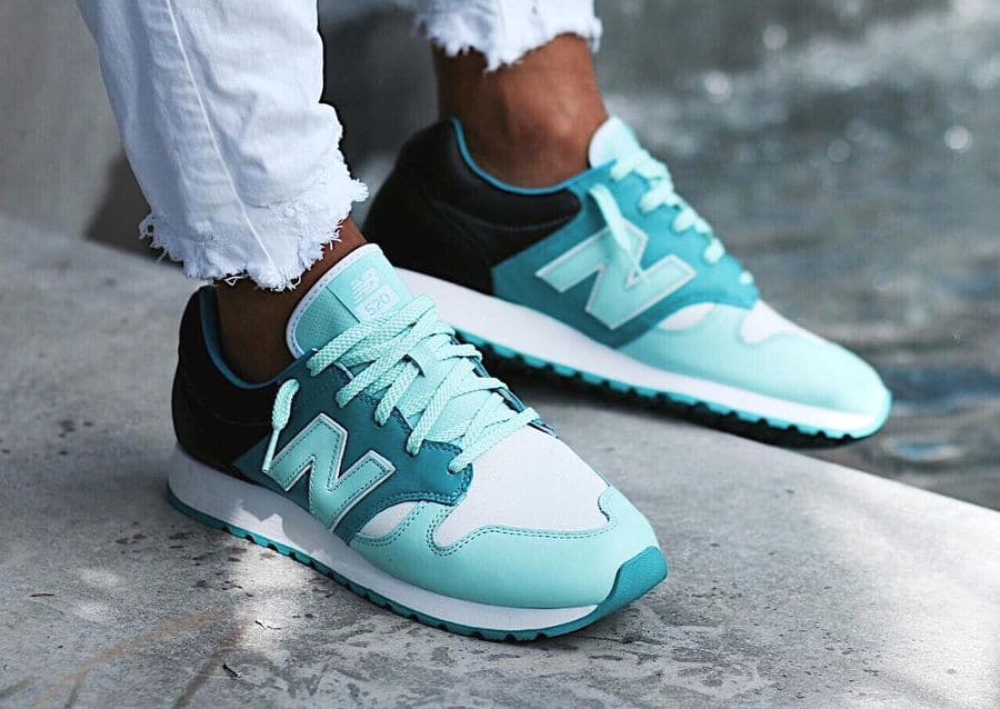 new balance 520 x hanon fisherman's blues