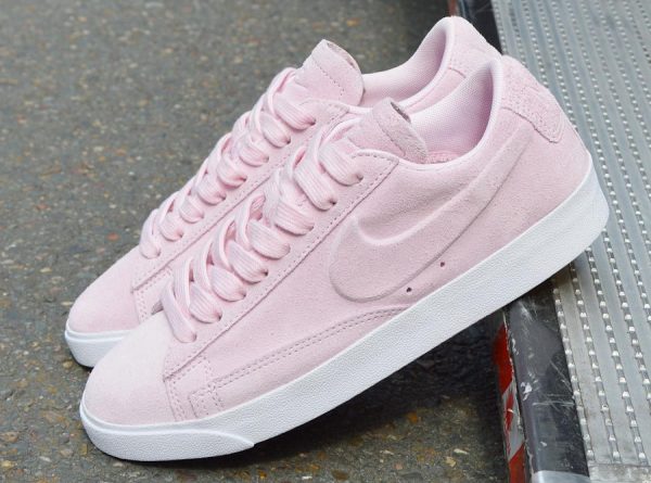 nike blazer basse rose