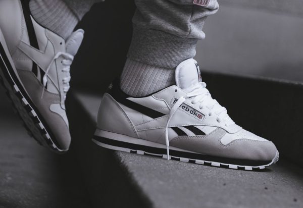 reebok classic cuir blanc homme