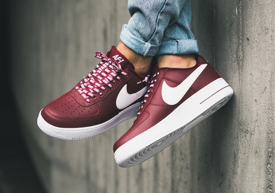 bordo nike air force