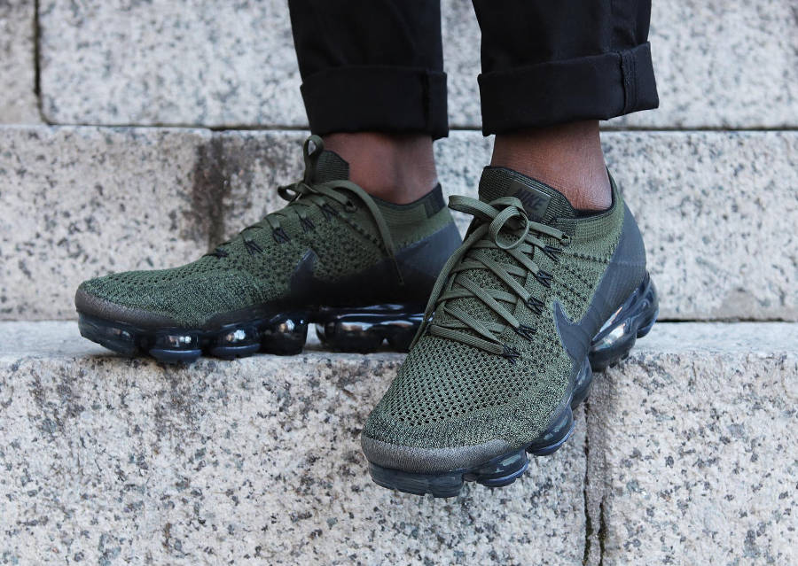 nike vapormax kaki homme