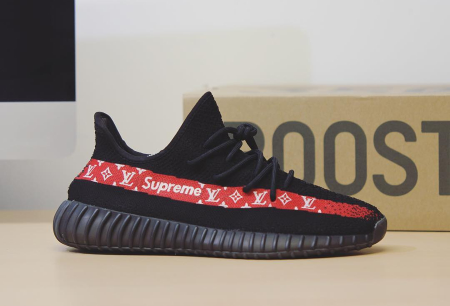 yeezy boost louis vuitton supreme