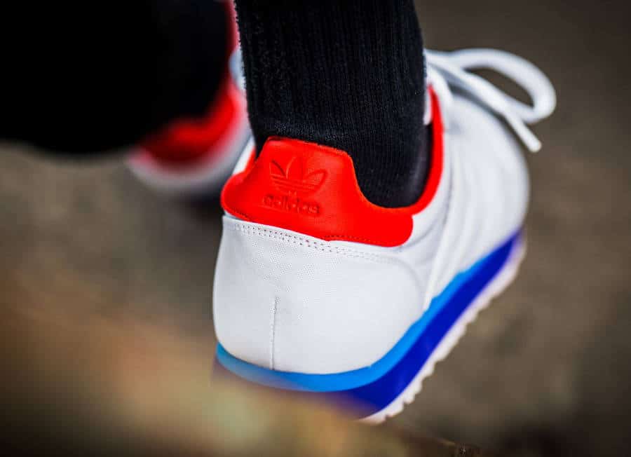 Adidas haven hotsell white orange