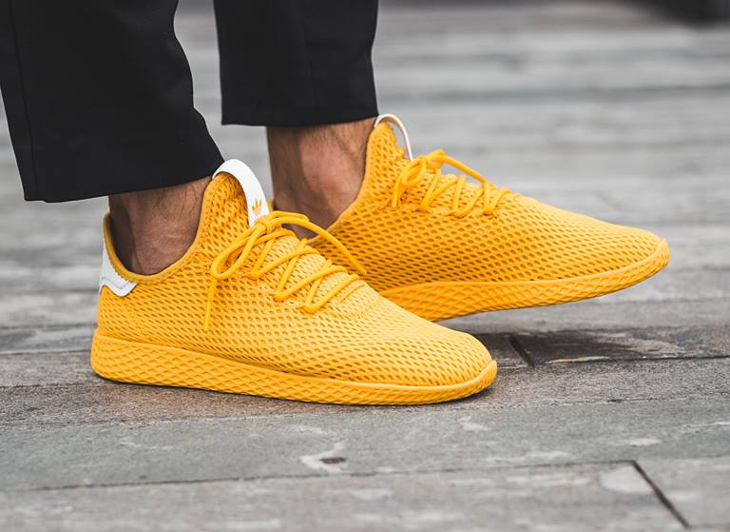 adidas pharrell jaune