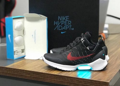 nike hyperadapt 1.0 rouge