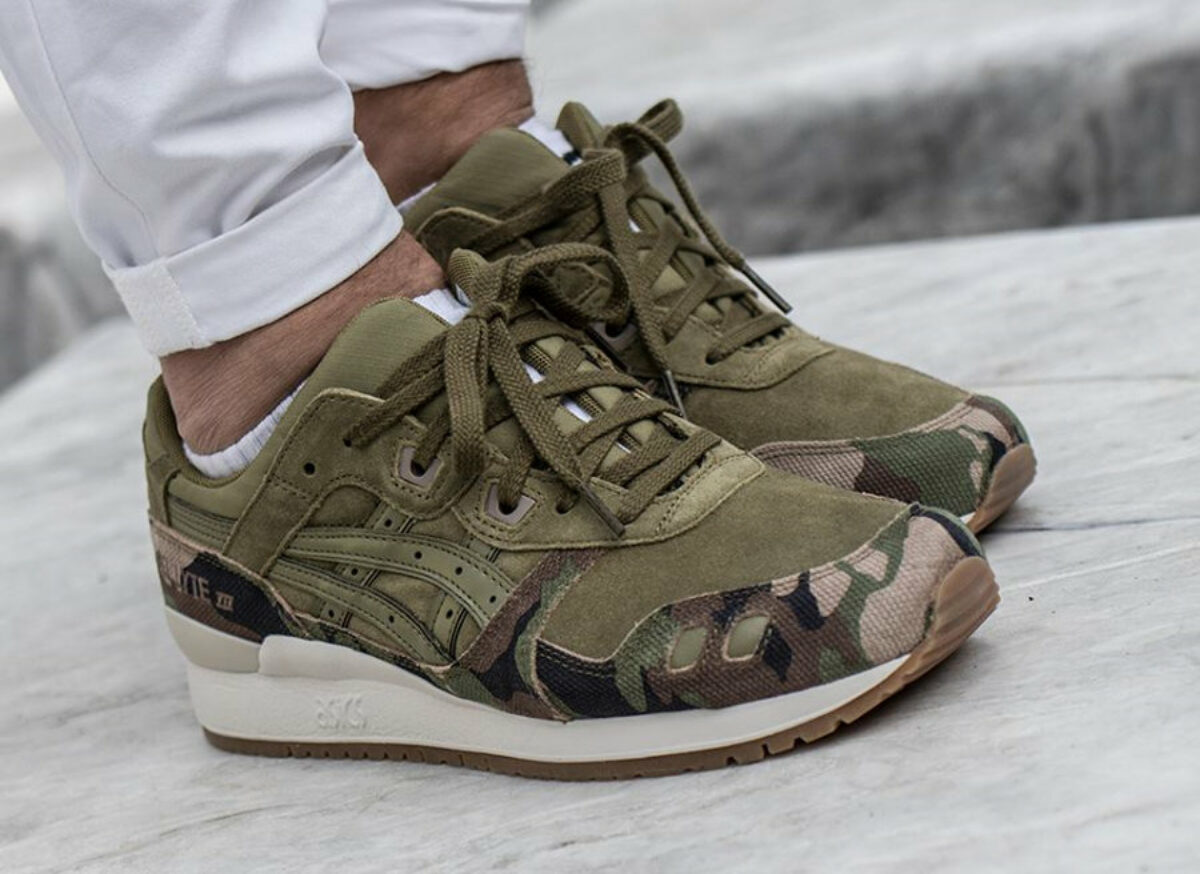 Asics gel lyte 3 martini olive shop