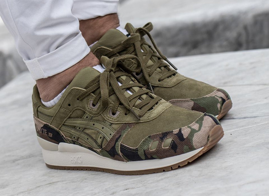 Chaussure Asics Gel Lyte 3 III 'Martini Olive Camo' (homme)