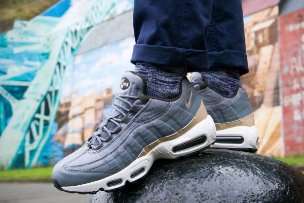 Chaussure Nike Air Max 95 Premium Wool Cool Grey (laine grise)