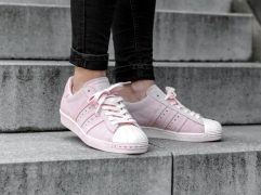 superstar metal toe enfant rose