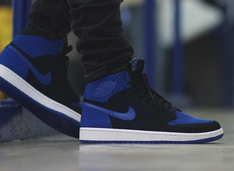 jordan 1 retro high flyknit royal