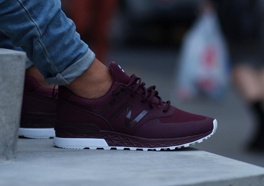 new balance 574 sport bordeaux