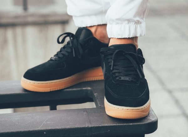 air force suede noir