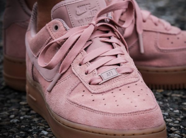 air force 1 low particle pink gum