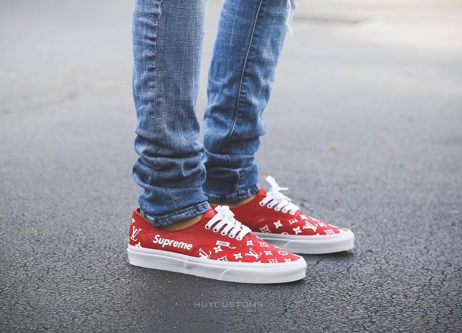 louis vuitton vans supreme