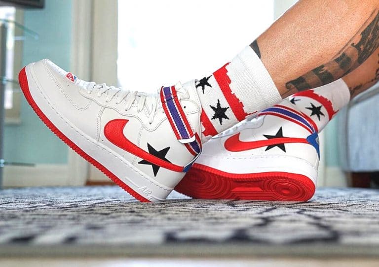 riccardo tisci x nikelab air force 1 high victorious minotaurs