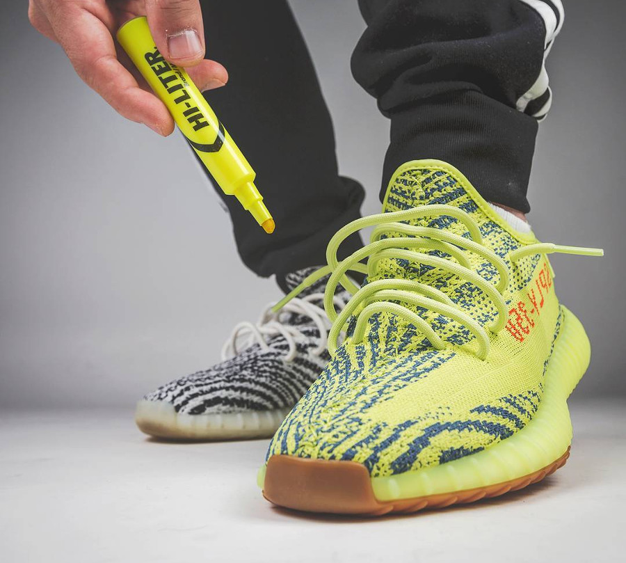 Adidas Yeezy 350 Boost V2 Semi Frozen Yellow - @ur2thdr (1)