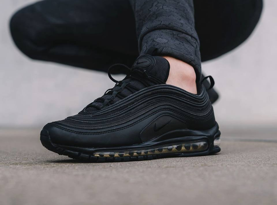 nike 97 black and gold