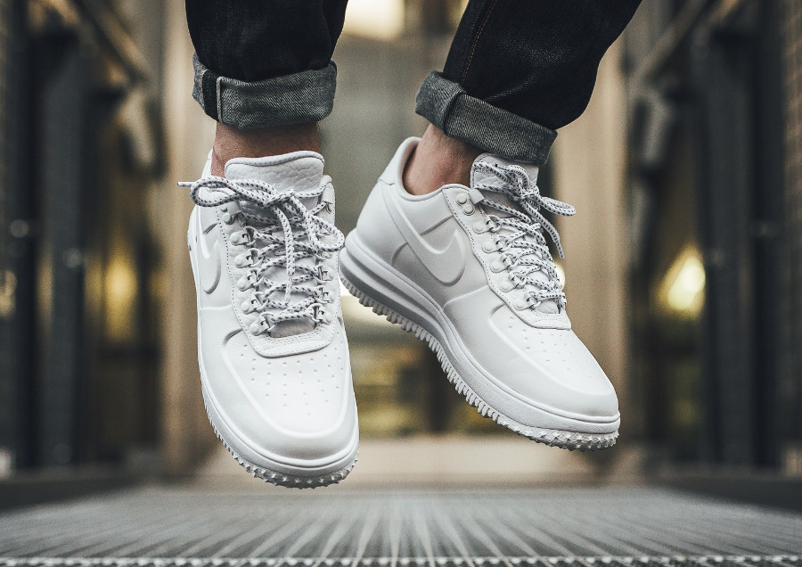 nike lunar force 1 duckboot low winter white