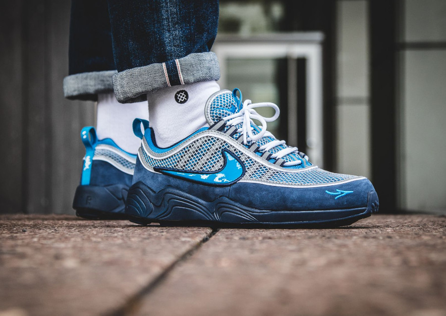 Stash x NikeLab Air Zoom Spiridon 16 'Harbor Blue'