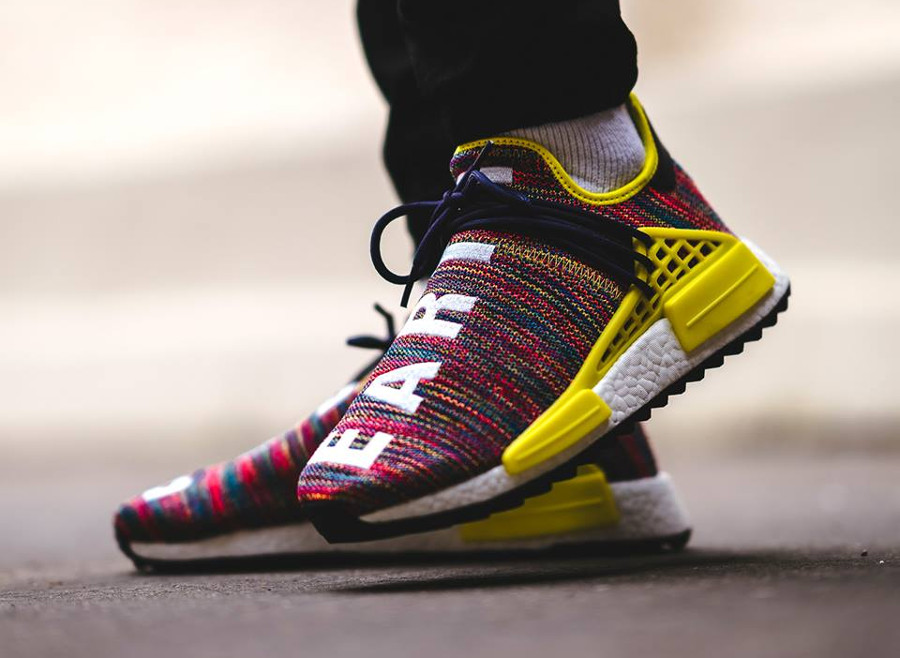 nmd pharrell multicolor