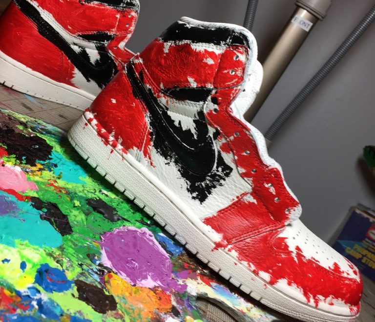 Air Jordan 1 High Retro 'Paintbrush' Chicago & Shattered
