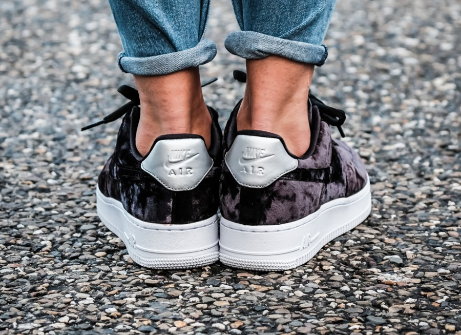 Nike Air Force 1 07 PRM Velvet velours Port Wine