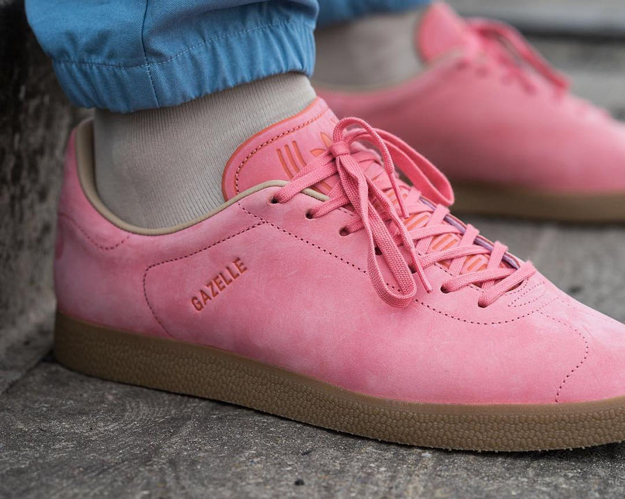 adidas gazelle rose pastel